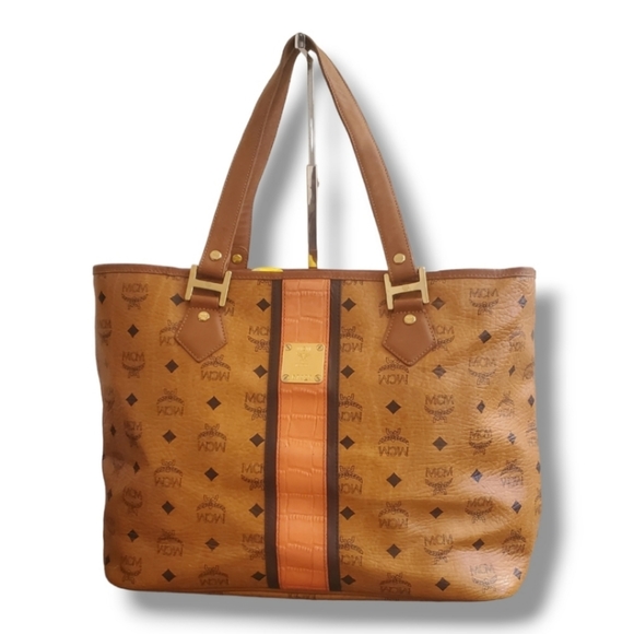 ❣️MCM Cognac Tote Bag❣️ - Picture 1 of 16